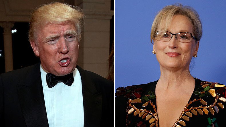 Trump brands Meryl Streep ‘over-rated, Hillary flunky’ after Golden Globes speech
