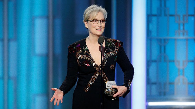 Where was Meryl Streep when Obama was prosecuting whistleblowers & bombing weddings?