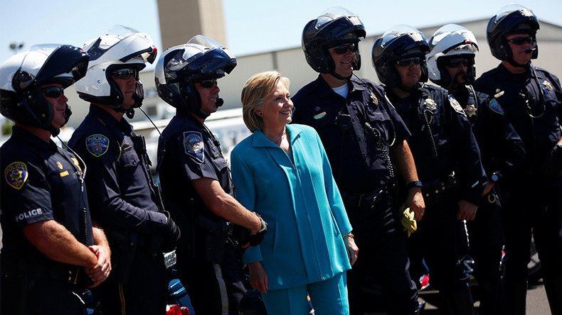 Clinton, Trump & Sanders criticized for not paying police bills