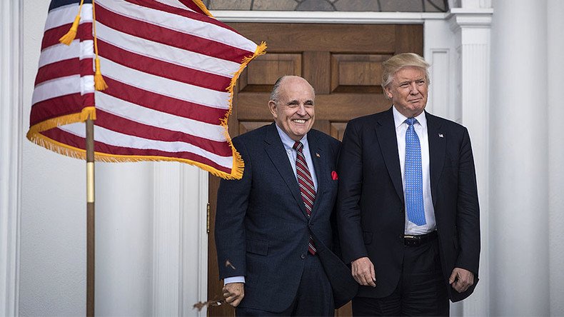 ‘Can Giuliani even turn on a computer?’ Trump's cyber security pick baffles internet