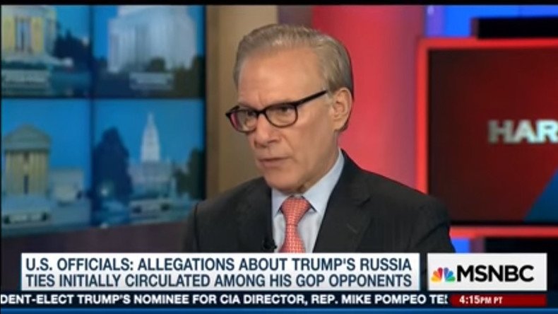‘Election campaign summary?’ Glitch leads to MSNBC’s WaPo guest repeating ‘Russia’ on loop