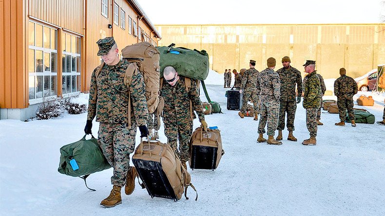 US Marines land in Norway, signaling departure from post-WW2 commitment to Russia