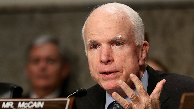  Leak of report on Trump’s alleged ties with Kremlin ‘totally wrong’ - McCain  