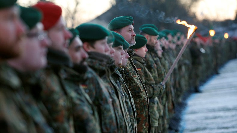450 German troops head for NATO deployment in Lithuania