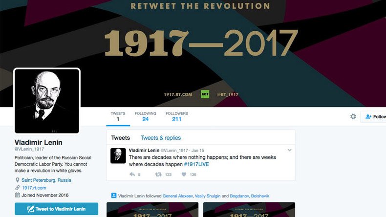 Retweet the Revolution: Unfollowing Tsar, following Lenin (VIDEO)