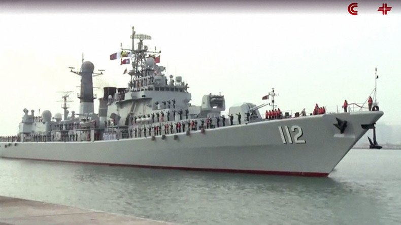 Warship diplomacy: Chinese fleet tours Gulf in bid to build ties 