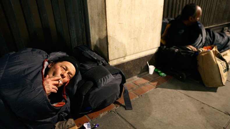 Rough sleeper numbers soar across England for 6th year running