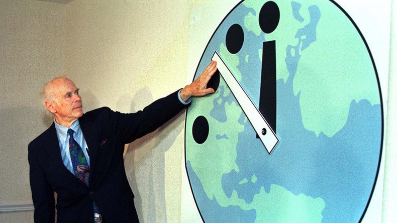 Doomsday countdown: Famous clock could herald Earth's dying days