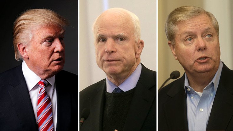 ‘Focus on ISIS, not starting WWIII’: Trump blasts Senators McCain & Graham