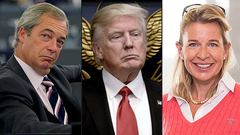 Nigel Farage & Katie Hopkins back Trump’s #MuslimBan, want the same for Britain