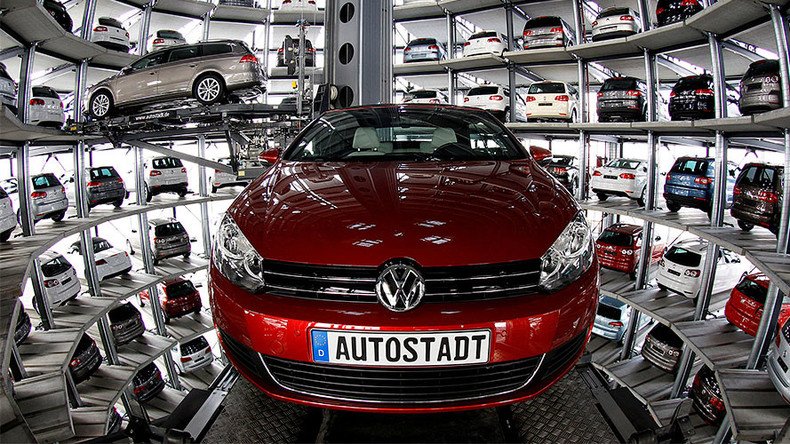 Massive car graveyard where Volkswagen diesel vehicles go to die (VIDEO) —  RT Business News
