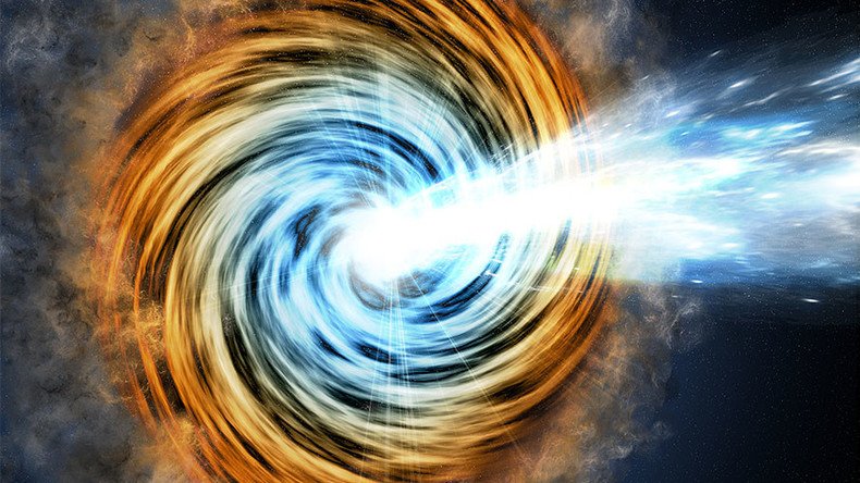 Supersized black hole powered galaxy: NASA telescope spots most extreme blazars yet (VIDEO)
