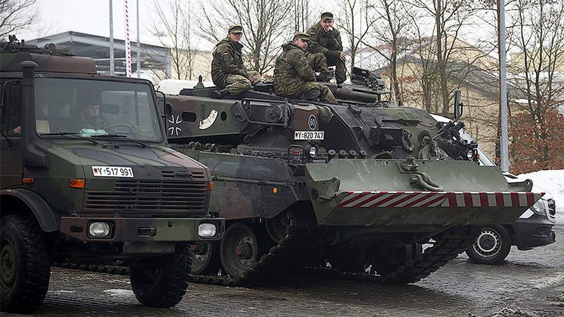 Germany begins tank deployment to Lithuania as part of NATO commitment to Baltics