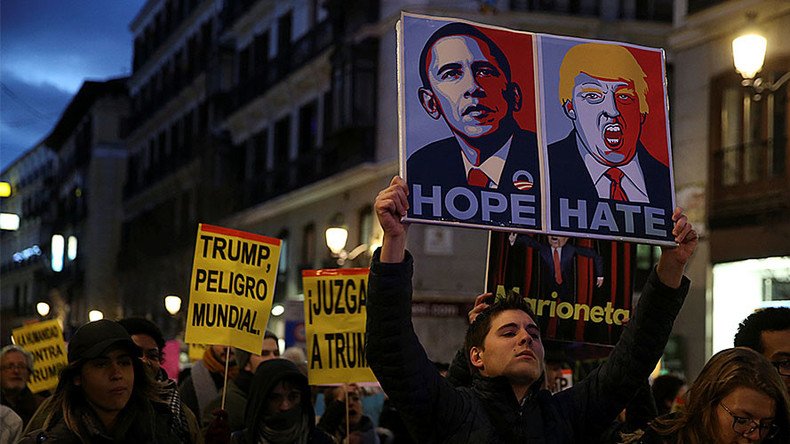 Madrid mayor hints at Trump-Hitler parallels