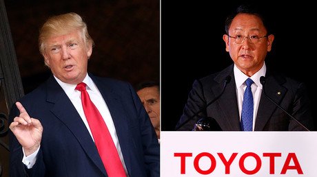 Trump threatens Toyota on Twitter with ‘big border tax’ if they build plant in Mexico