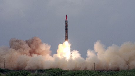 Pakistan tests 1st seaborne nuclear-capable missile in Indian Ocean
