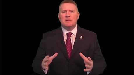 Far-right Britain First leader Paul Golding is arrested