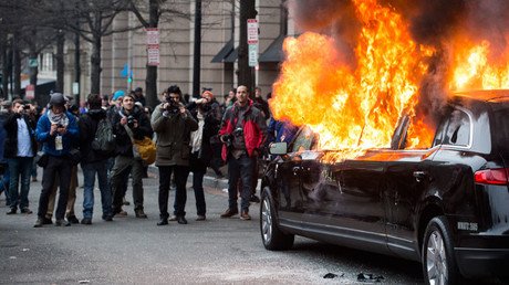 Charges of inciting riot dismissed against 6 Trump inauguration protesters