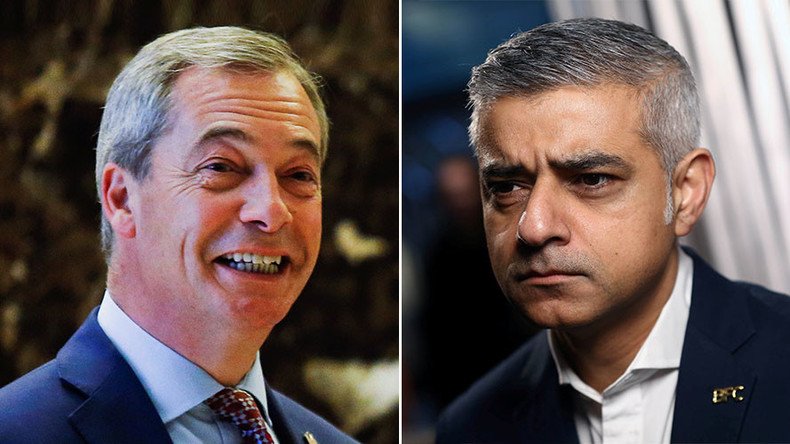 Farage brands London mayor ‘hypocrite’ for hosting diplomats from nations banning Israelis