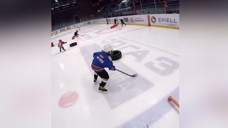 Videos of Russian kids’ crazy ice hockey skills go viral