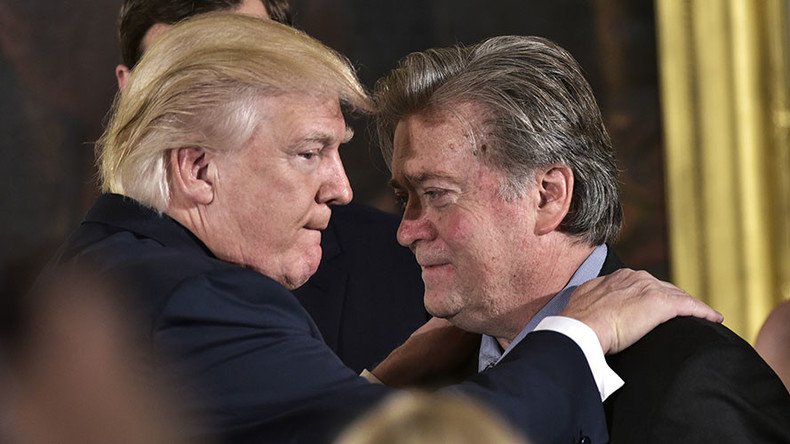 Nazi-themed cartoon of Trump & Bannon aboard ‘Titanic’ published by Chinese paper (PHOTO)