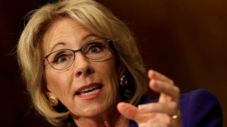 US Senate confirms DeVos as education secretary