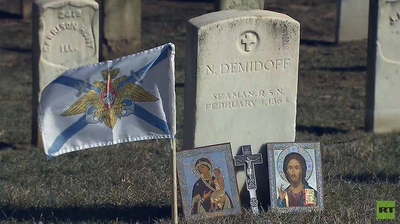 Russian sailor killed in US Civil War commemorated in Maryland