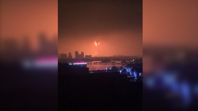 Massive explosion rocks chemical plant in east China – media