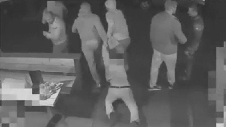 Gang kidnap man by dragging him out of busy Bristol bar (VIDEO)