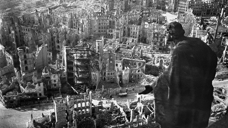 ‘Everything within 400 yards was incinerated’: Dresden survivor recalls hellish WWII attack (PHOTOS)