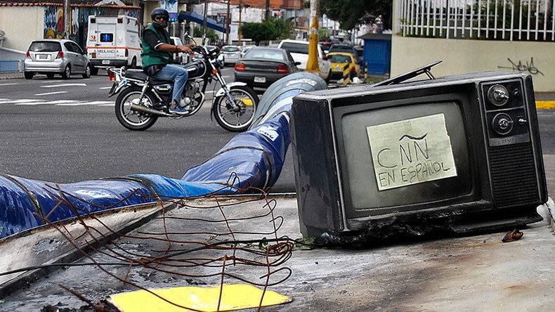 Venezuela shuts down CNN for ‘misinterpreting & distorting truth’