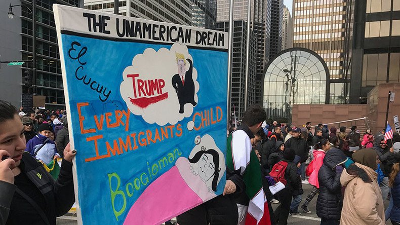 ‘Day Without Immigrants’ strike and marches sweep US