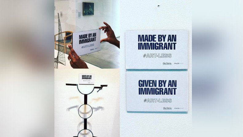 All ‘immigrant’ artwork to be removed by Boston museum