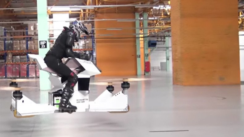 Epic Russian-made hoverbike like something out of Star Wars (VIDEO)
