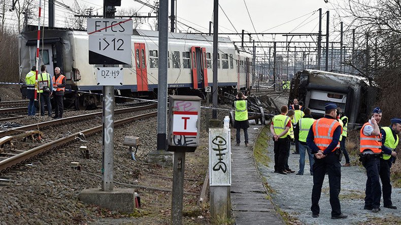 One person dead, up to 25 injured in train derailment in Belgium