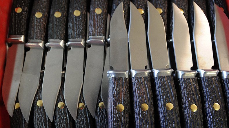 Weapons amnesty in posh English county turns up 100s of deadly knives, swords, & guns