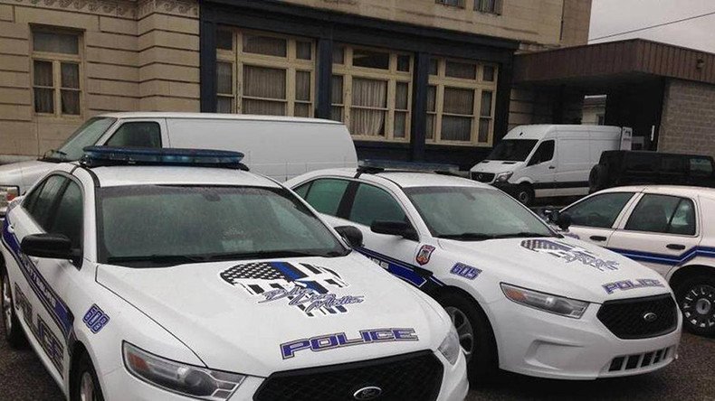 Punisher skull and 'Blue Lives Matter' decals removed from police cruisers after backlash