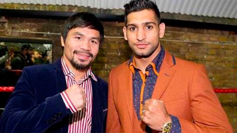 Manny Pacquiao and Amir Khan agree terms for April UAE superfight
