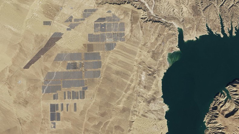 China’s solar megastructure captured on camera from space (PHOTOS)