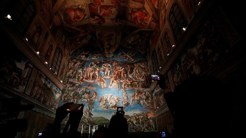 Top secret project captures the Sistine Chapel like never before