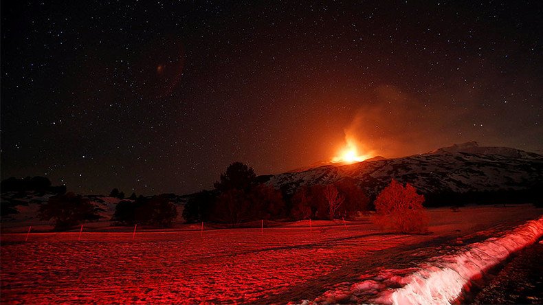 Mt. Etna eruption creates spectacular fireworks display (PHOTOS, VIDEO)
