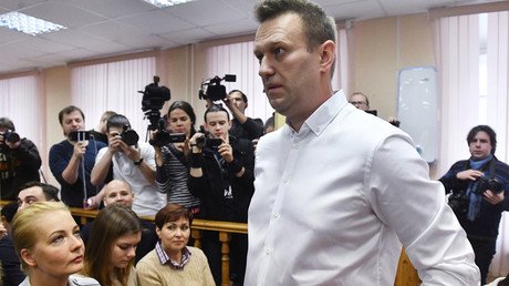 Russian court hands opposition figure Navalny 5-year suspended sentence
