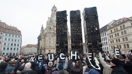 Dresden memorial to Aleppo sparks controversy & protests