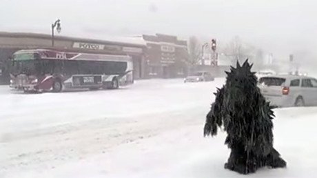 ‘Pot Sasquatch’ appears live on air mid-blizzard (VIDEO)