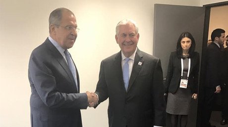 ‘Productive’ 1st meeting: Lavrov & Tillerson discuss Syria & Ukraine, but not sanctions