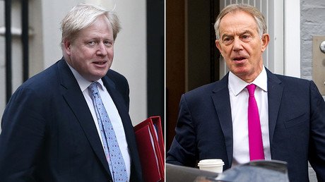 Boris Johnson & social media attack Tony Blair’s call for Brexit revolt (VIDEO)