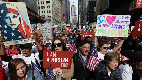 #IAmAMuslimToo protest in Times Square, anti-Trump rallies hit cities across US (VIDEOS, PHOTOS)