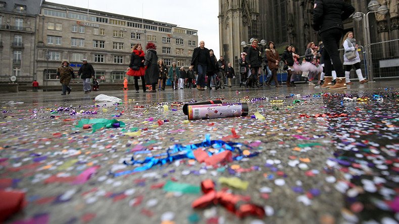 Kids in German town given brothel merchandise during Carnival procession