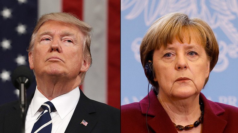 Trump to host Merkel at White House in first face-to-face meeting