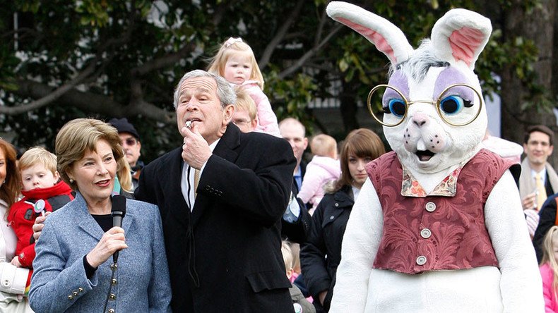 ‘What I would give to hide in a bunny costume again’: Sean Spicer’s furry past revealed